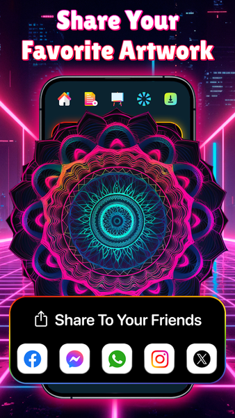 Doodle Art - Glow Drawing App - Image screenshot of android app