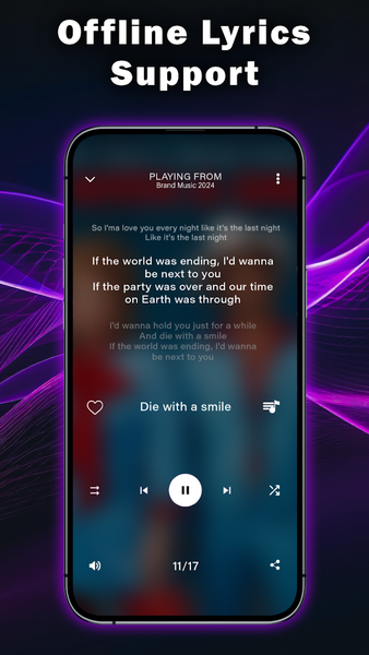 Music Player: Play MP۳ Offline - عکس برنامه موبایلی اندروید