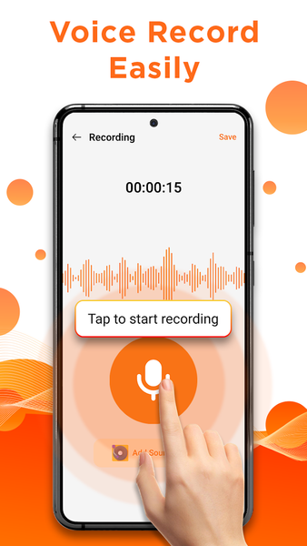 Voice Recorder & Voice Memo - Image screenshot of android app