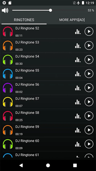 Loud DJ Ringtones - Image screenshot of android app