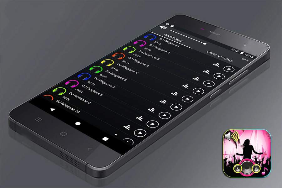 Loud DJ Ringtones - Image screenshot of android app