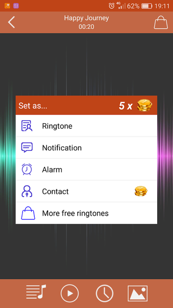 MP۳ Ringtones for Android - عکس برنامه موبایلی اندروید