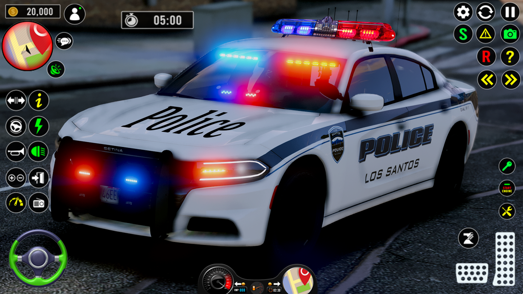 Police Car Game: Prado Parking - عکس بازی موبایلی اندروید