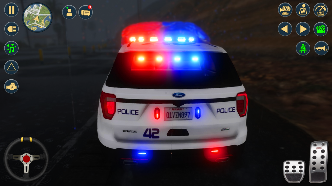 Police Car Game: Prado Parking - عکس بازی موبایلی اندروید