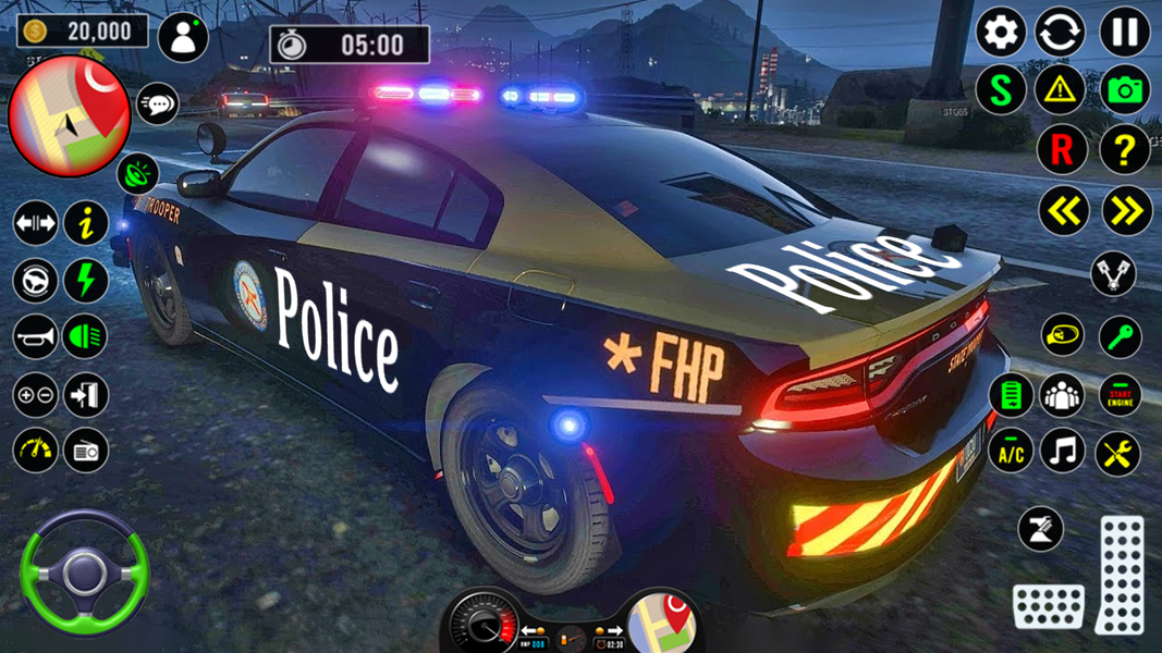 Police Car Game: Prado Parking - Gameplay image of android game