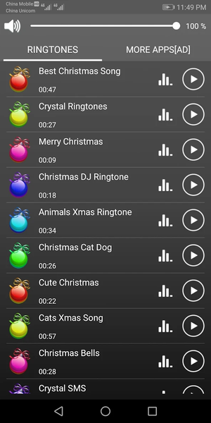 Christmas Ringtones Wallpapers - Image screenshot of android app