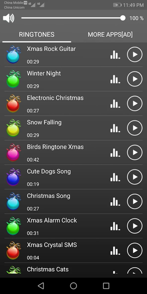 Christmas Ringtones Wallpapers - عکس برنامه موبایلی اندروید
