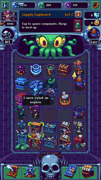 NecroMerger - Idle Merge Game - عکس بازی موبایلی اندروید