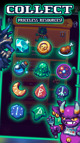 NecroMerger - Idle Merge Game - عکس بازی موبایلی اندروید