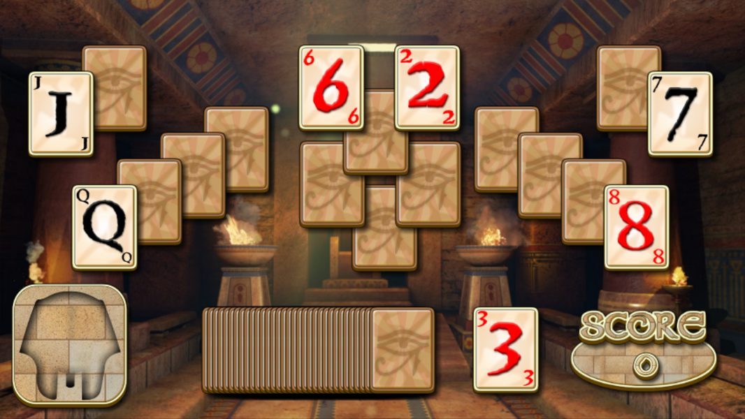 Egypt Solitaire - Gameplay image of android game