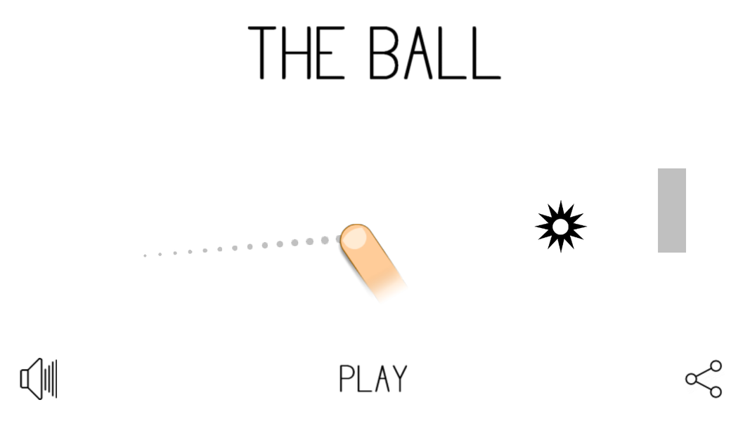 The Ball - Gameplay image of android game