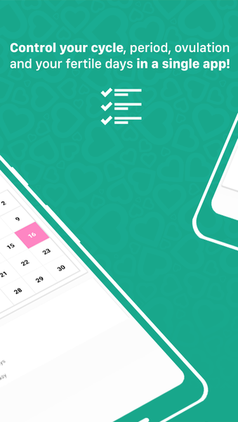 Menstrual & Ovulation Calendar - Image screenshot of android app