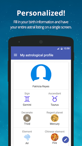 Daily Horoscope - Zodiac Signs - Image screenshot of android app