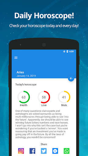 Daily Horoscope - Zodiac Signs - Image screenshot of android app