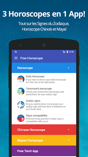 Daily Horoscope - Zodiac Signs - Image screenshot of android app