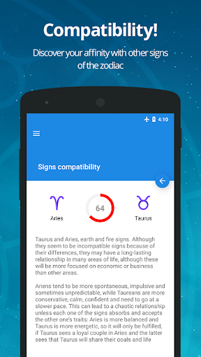 Daily Horoscope - Zodiac Signs - Image screenshot of android app
