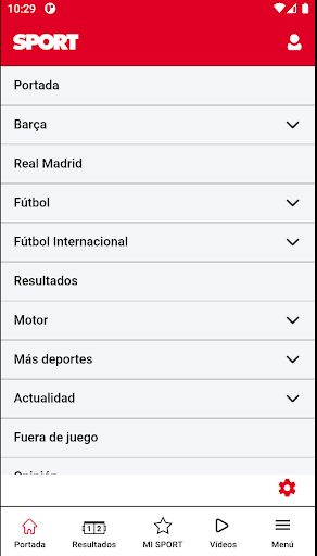 SPORT - عکس برنامه موبایلی اندروید