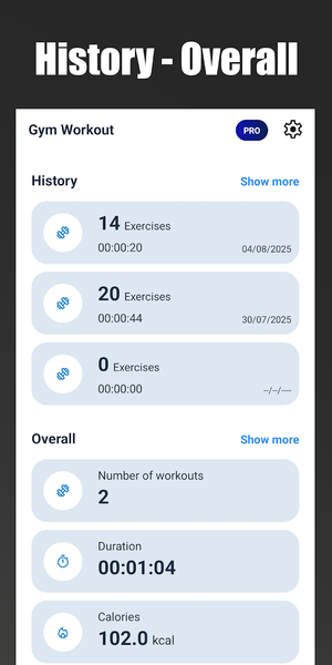 Gym Workout Full Body Program - Image screenshot of android app
