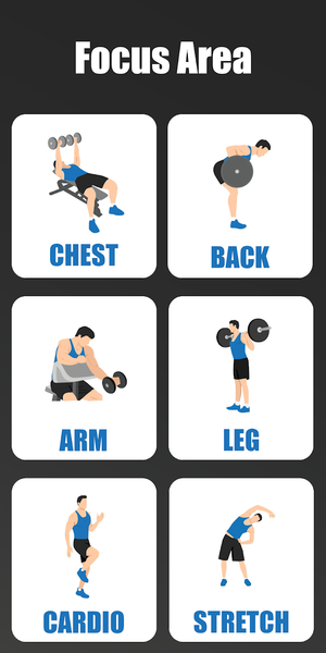 Gym Workout Full Body Program - Image screenshot of android app