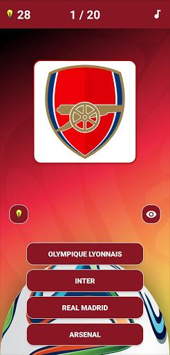 Guess the Soccer Logo Quiz - Gameplay image of android game