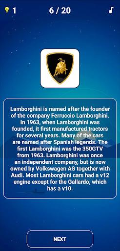 Car Logo Quiz 2 - Gameplay image of android game