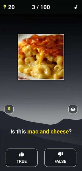 Food Quiz: Guess the Food - Gameplay image of android game