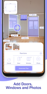 AR Plan 3D Tape Measure, Ruler - Image screenshot of android app