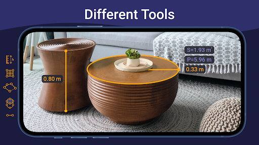 AR Ruler App: Tape Measure Cam - عکس برنامه موبایلی اندروید