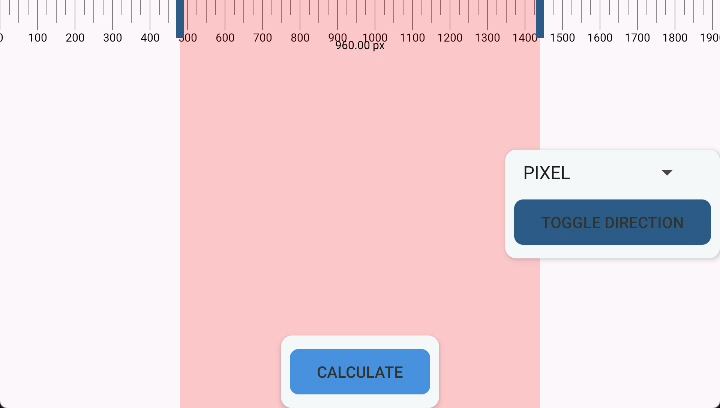 Tape Measure Ruler - Image screenshot of android app