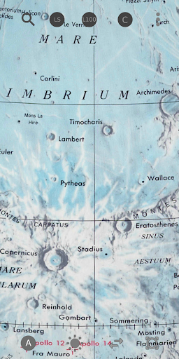 Moon Atlas ۳D - عکس برنامه موبایلی اندروید