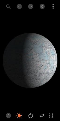 Moon Atlas ۳D - عکس برنامه موبایلی اندروید