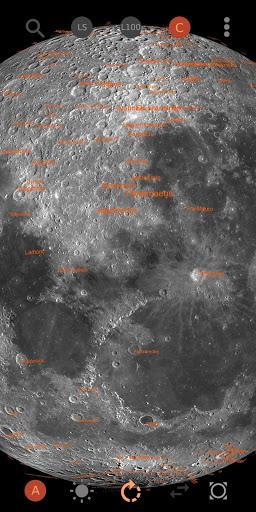 Moon Atlas ۳D - عکس برنامه موبایلی اندروید