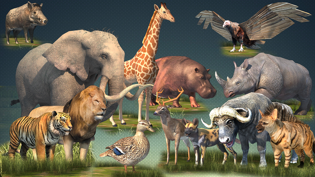 Animal Hunting ۳d Gun Games - عکس بازی موبایلی اندروید