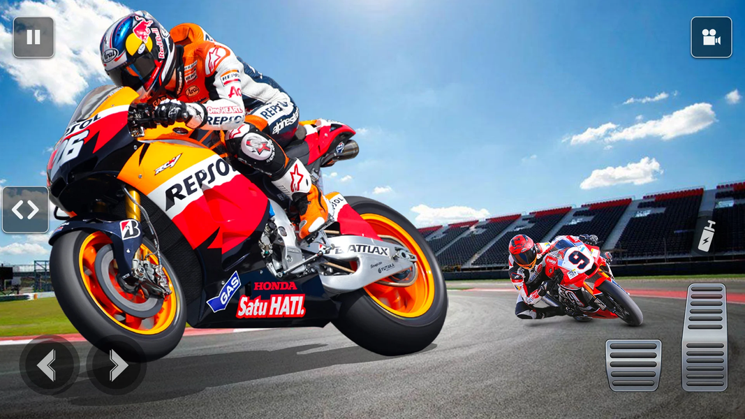 Moto Bike Racing Offline Games - عکس بازی موبایلی اندروید