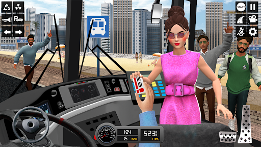 Driving Simulator 3d Bus Games - عکس برنامه موبایلی اندروید