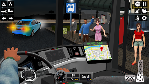 Driving Simulator 3d Bus Games - عکس برنامه موبایلی اندروید