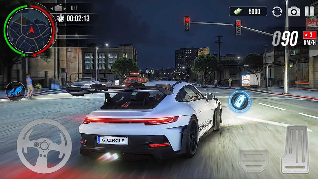 Car Driving Midnight Drifting - عکس بازی موبایلی اندروید