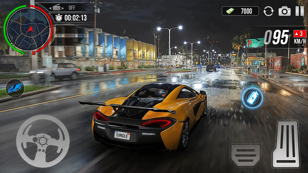 Car Driving Midnight Drifting - عکس بازی موبایلی اندروید