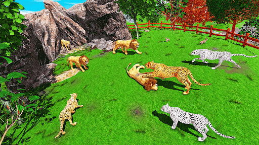 Wild Cheetah Family Simulator Cheetah Animal Games - عکس برنامه موبایلی اندروید