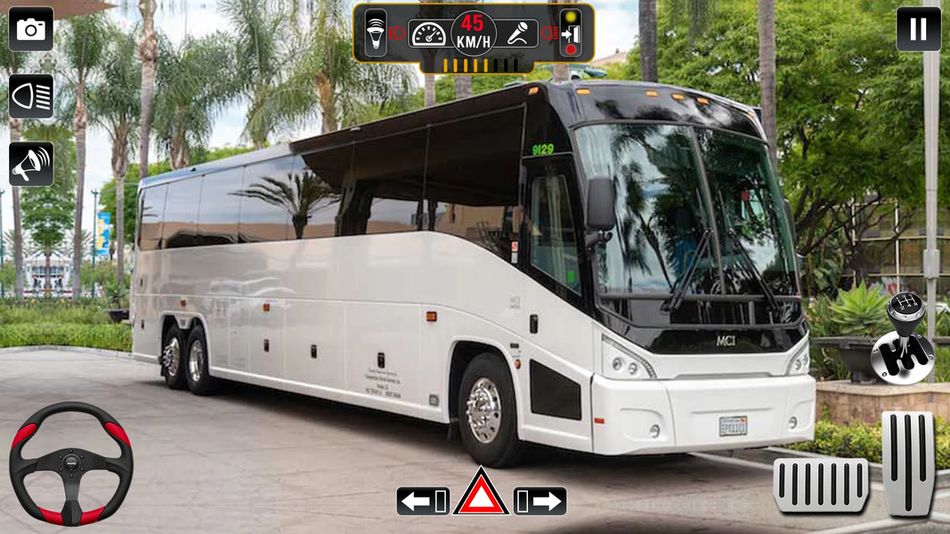 Coach Bus Simulator 3D Driving - عکس بازی موبایلی اندروید