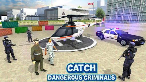 US City Police Car Prisoners Transport - Gameplay image of android game