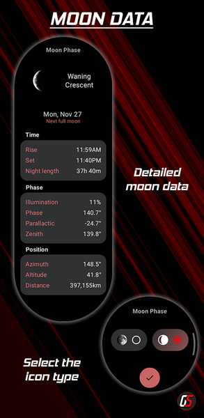 Wear OS Toolset Complications - عکس برنامه موبایلی اندروید