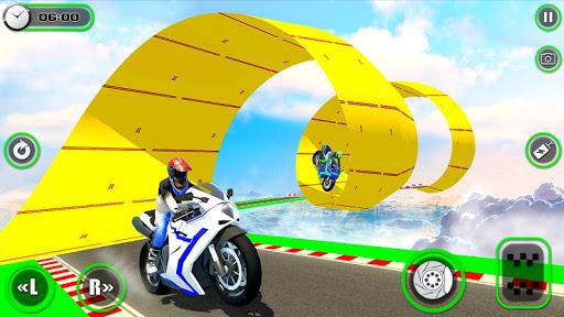 Crazy Bike Stunts: Racing Obsession - Gameplay image of android game