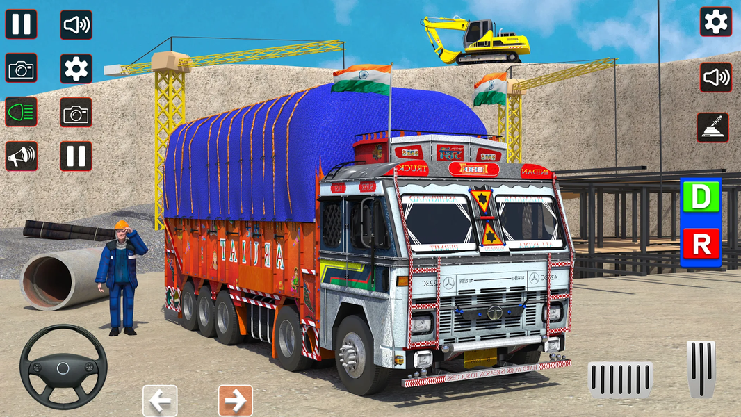 Grand Indian Cargo Truck Game - عکس بازی موبایلی اندروید