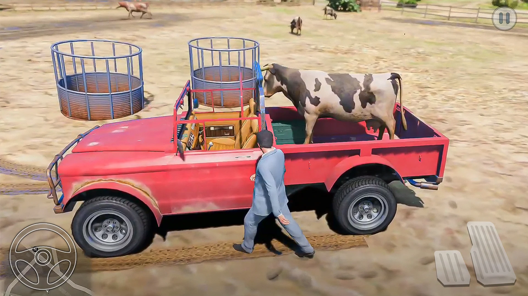 Animal transport truck games - عکس بازی موبایلی اندروید