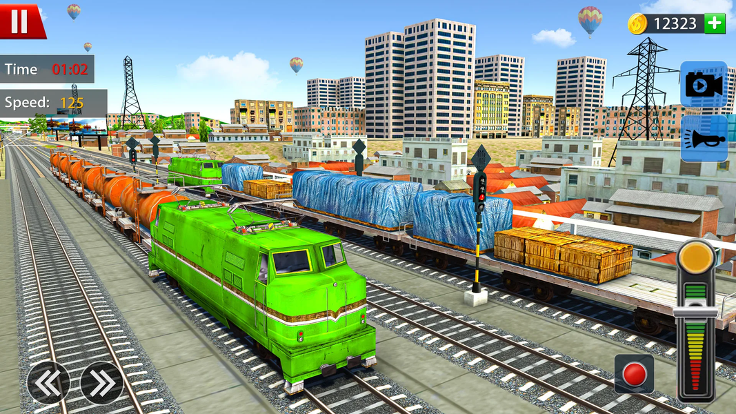 Train Driver Simulator Game - عکس بازی موبایلی اندروید
