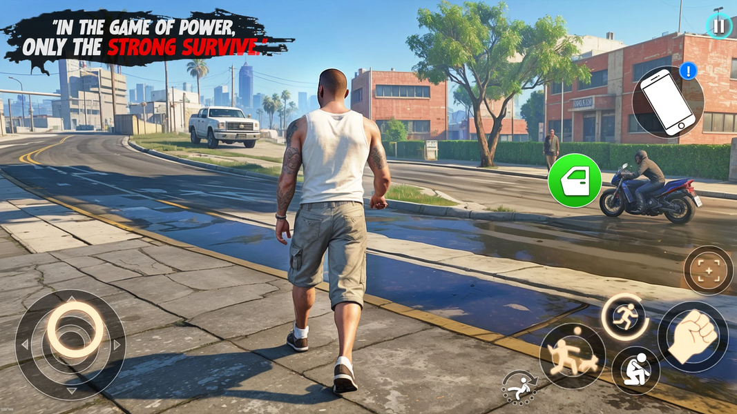 Gangster Game City Crime War - عکس بازی موبایلی اندروید