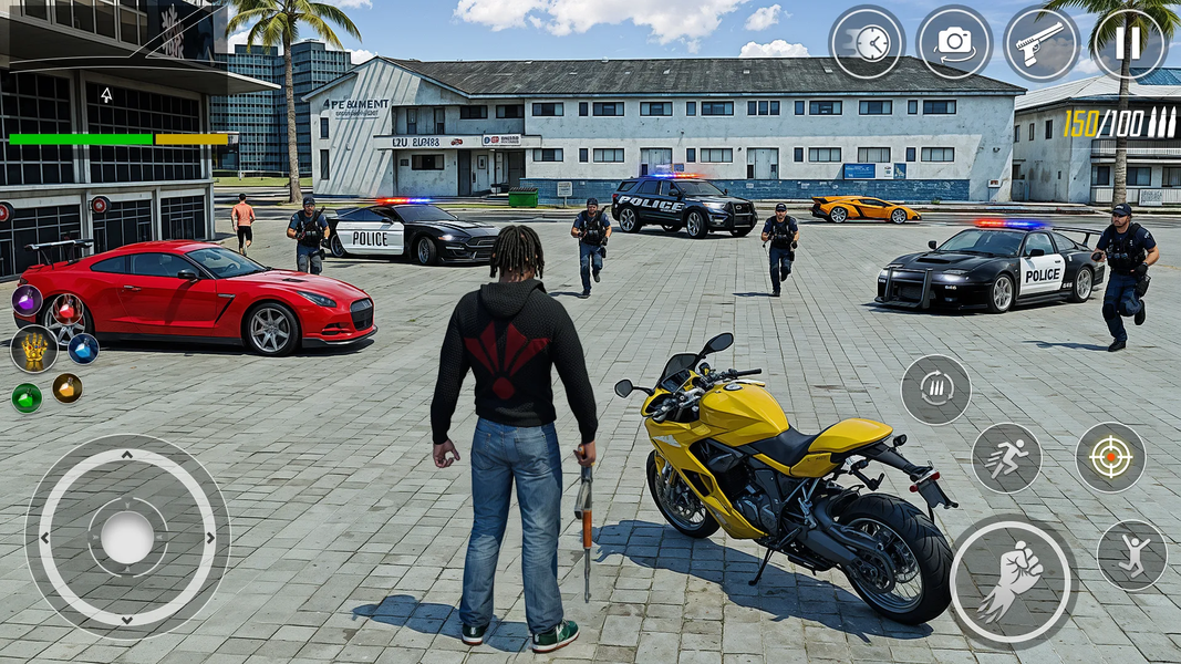 Gangster Games 3D Crime Mafia - Gameplay image of android game