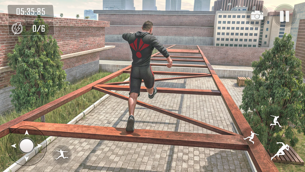 Going Up Parkour Game: Rooftop - عکس بازی موبایلی اندروید