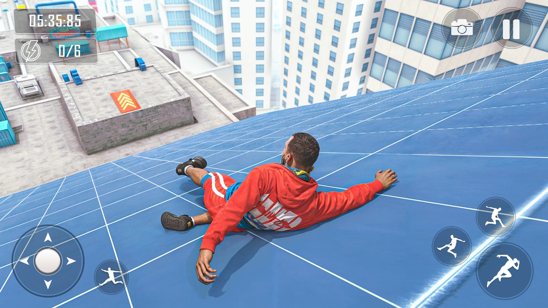 Going Up Parkour Game: Rooftop - عکس بازی موبایلی اندروید